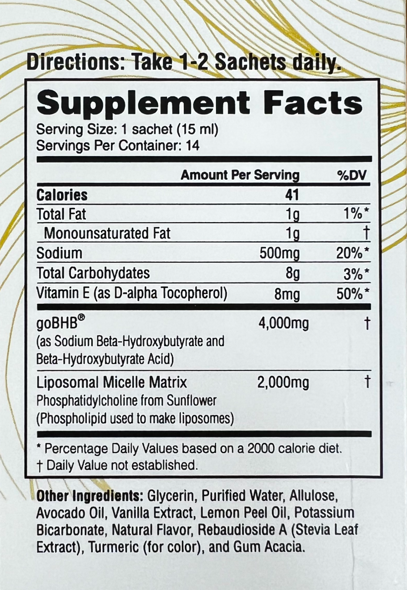 Let's go - Tangy Citrus Liposome Gel- 1 Box