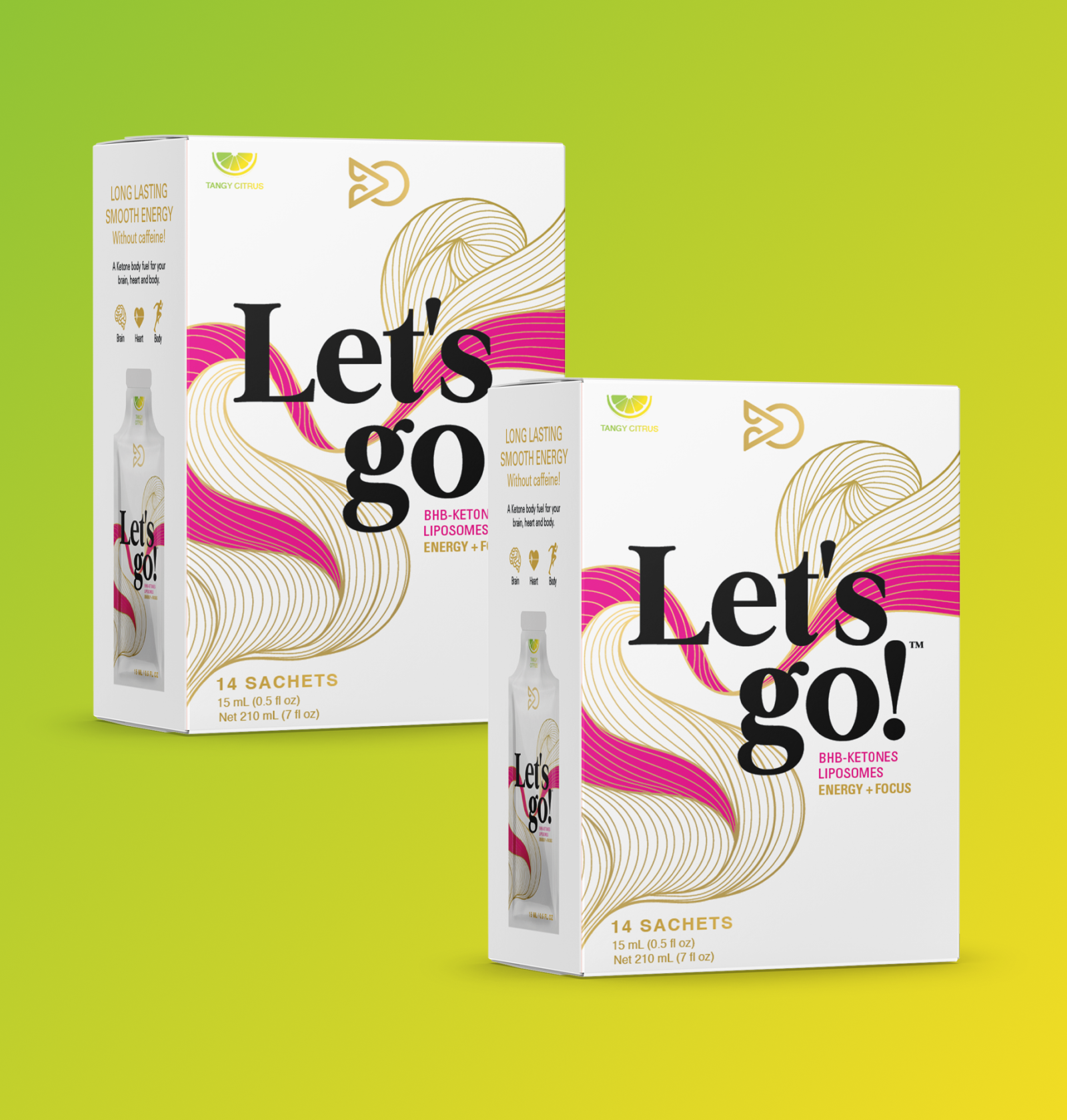 Let's go - Tangy Citrus Liposome Gel - 2 Box