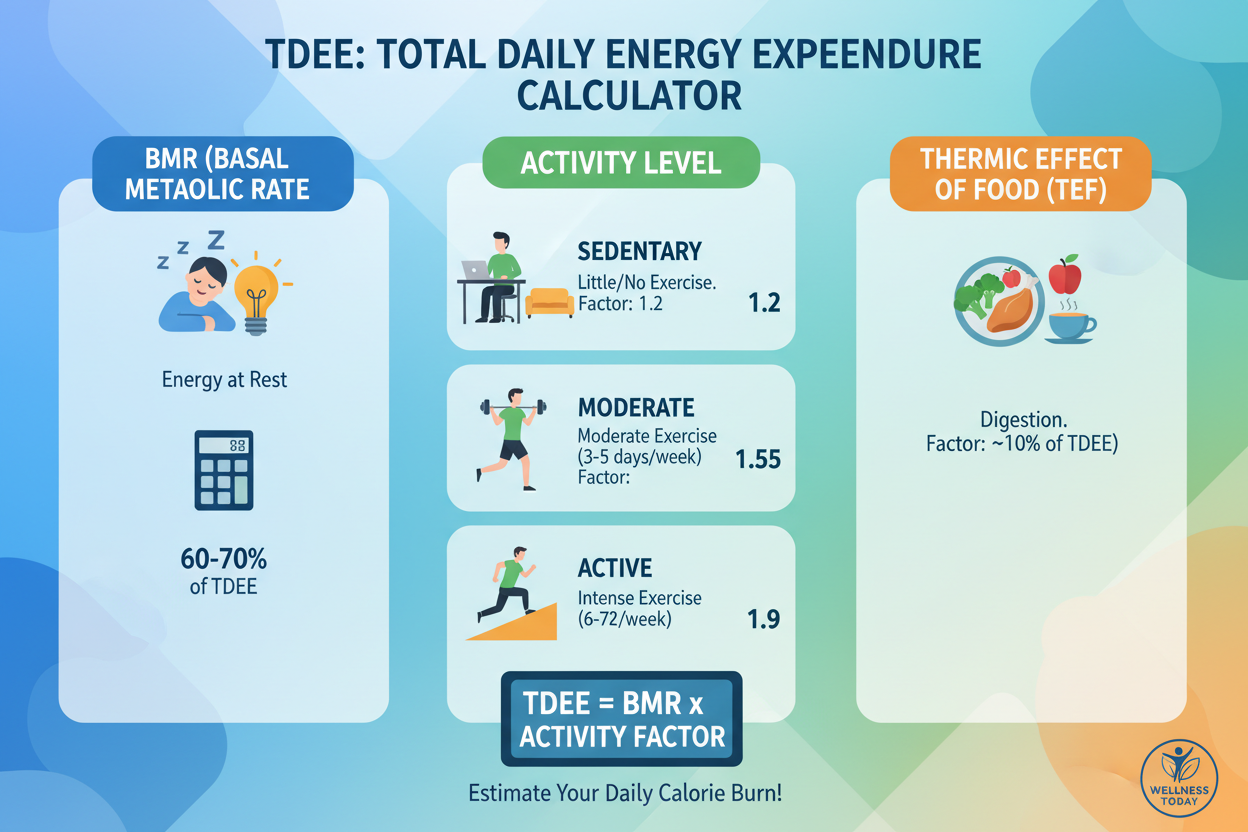 TDEE Calculator - Total Daily Energy Expenditure